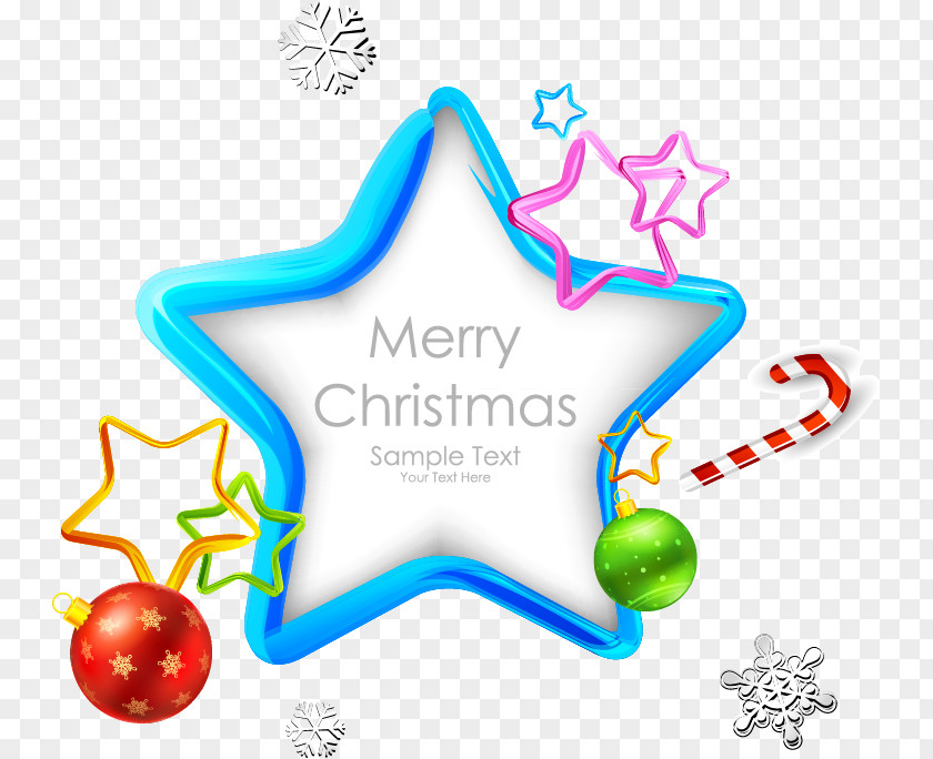 Christmas Decoration Material PNG