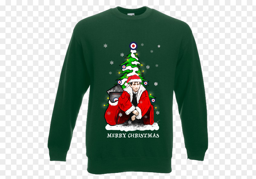 Christmas Jumper Long-sleeved T-shirt Santa Claus Hoodie Ornament PNG