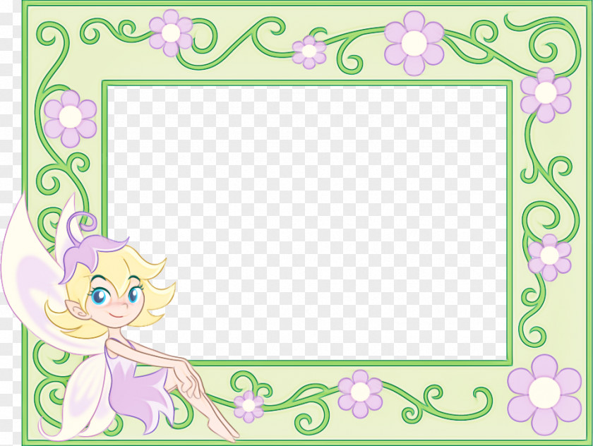 Flower Rectangular Frame Floral PNG