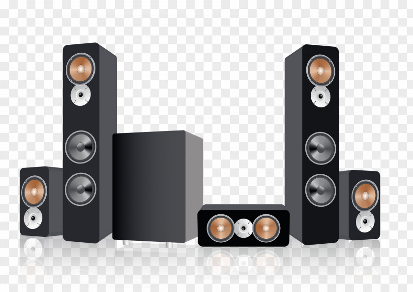 Home Theater Systems Surround Sound Audio Loudspeaker PNG