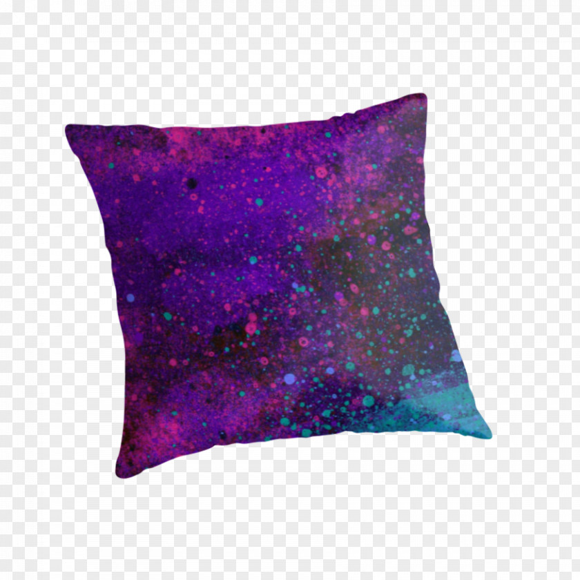 Pillow Throw Pillows Cushion Purple PNG
