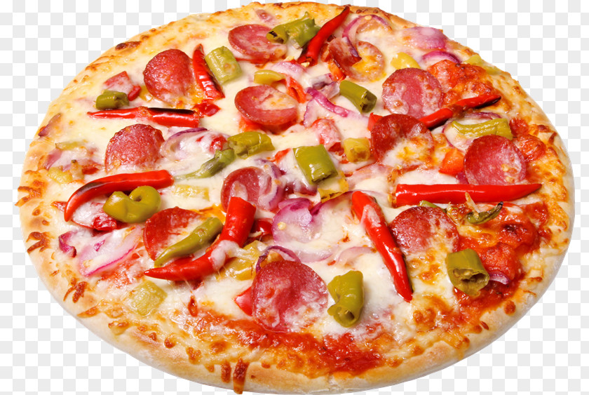 Pizza Chicago-style Take-out Salami Desktop Wallpaper PNG