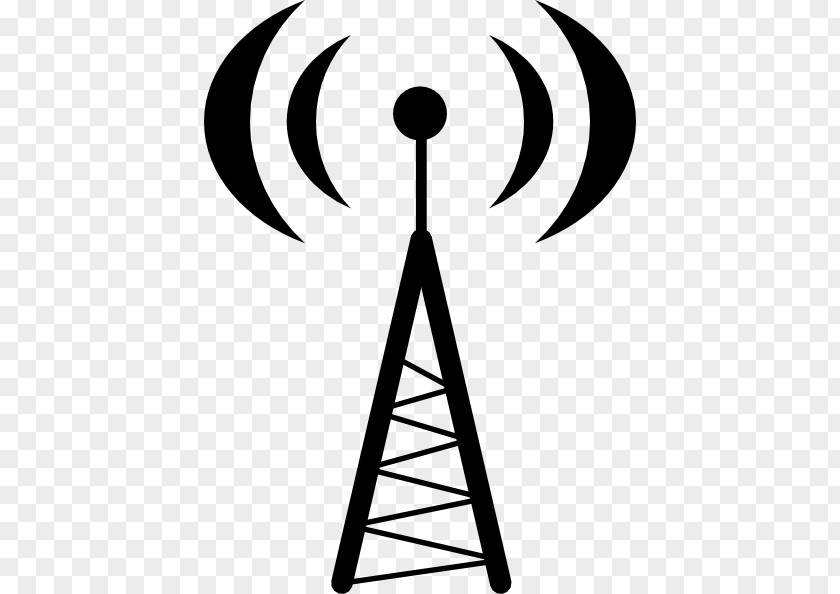 Radio Tower Aerials Telecommunications Transmitter Clip Art PNG