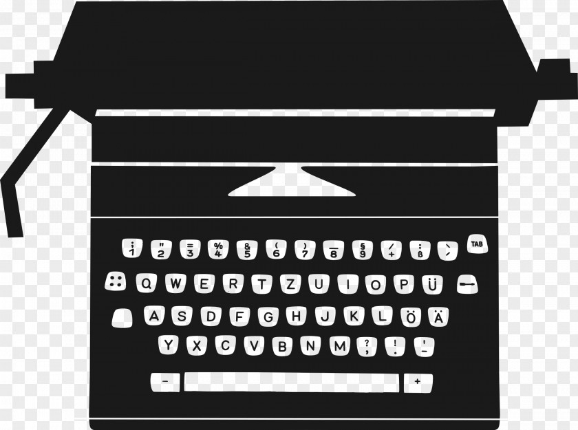 Typewriter Paper Drawing Clip Art PNG