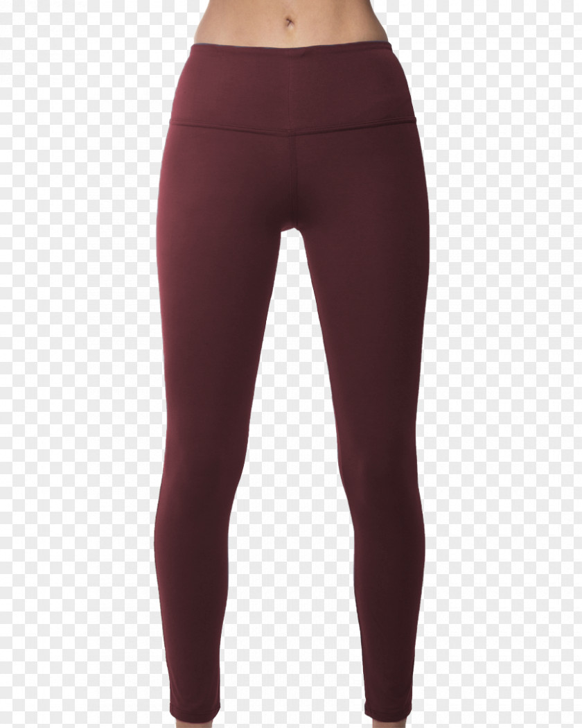 Bordo Leggings Tights Pants Compression Garment Waist PNG