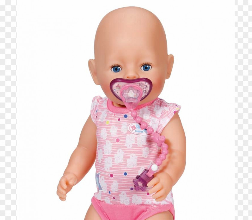 Doll Baby Born Interactive Pacifier Speen Infant PNG