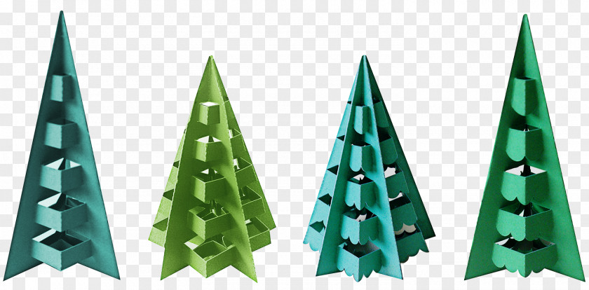 Paper Cutting Tree 3D Computer Graphics Christmas Ornament Spruce PNG