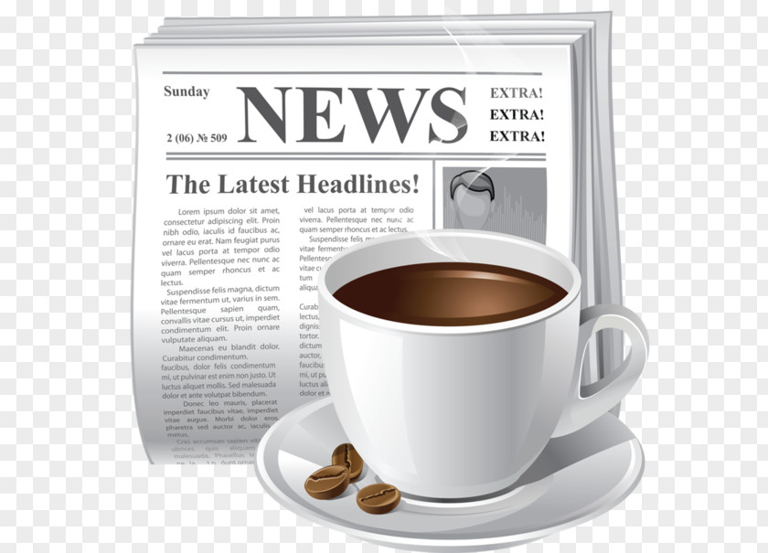 Afternoon Tea Time Newspaper Royalty-free Icon PNG