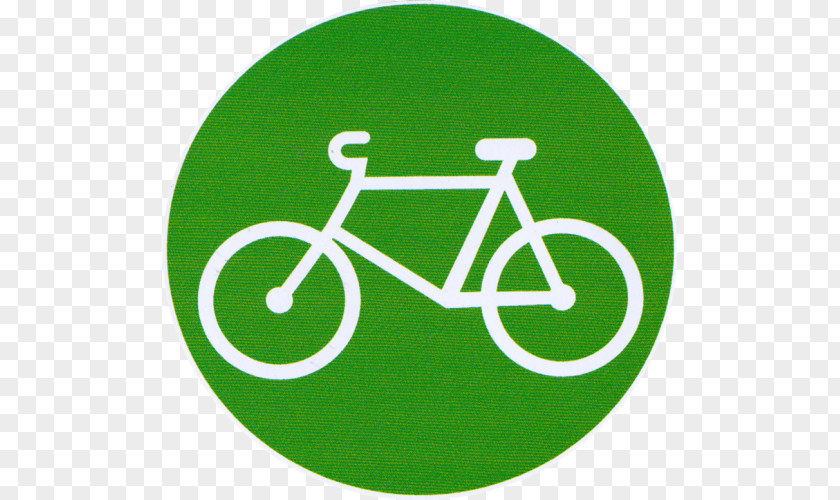 Bike Path Bicycle Road Cycling Traffic Sign PNG