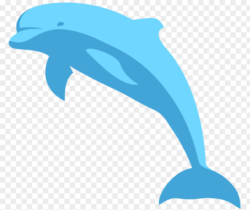 Blue Dolphin Spinner Clip Art PNG