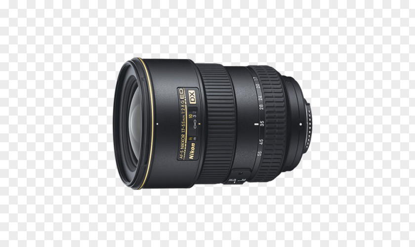 Camera Lens Nikon AF-S DX Nikkor 35mm F/1.8G Zoom-Nikkor 17-55mm F/2.8 Format PNG