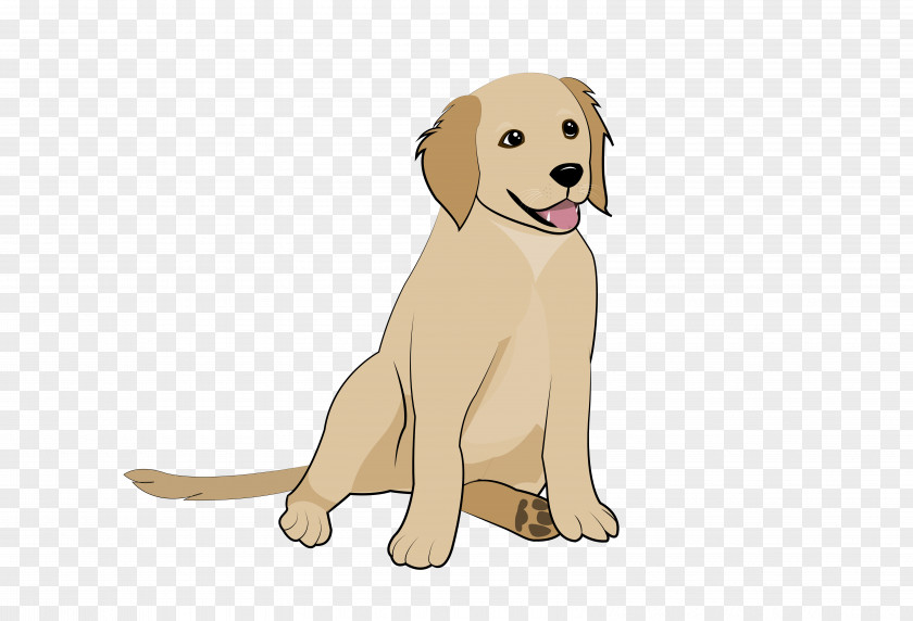 Golden Retriever Labrador Puppy Dog Breed Companion PNG