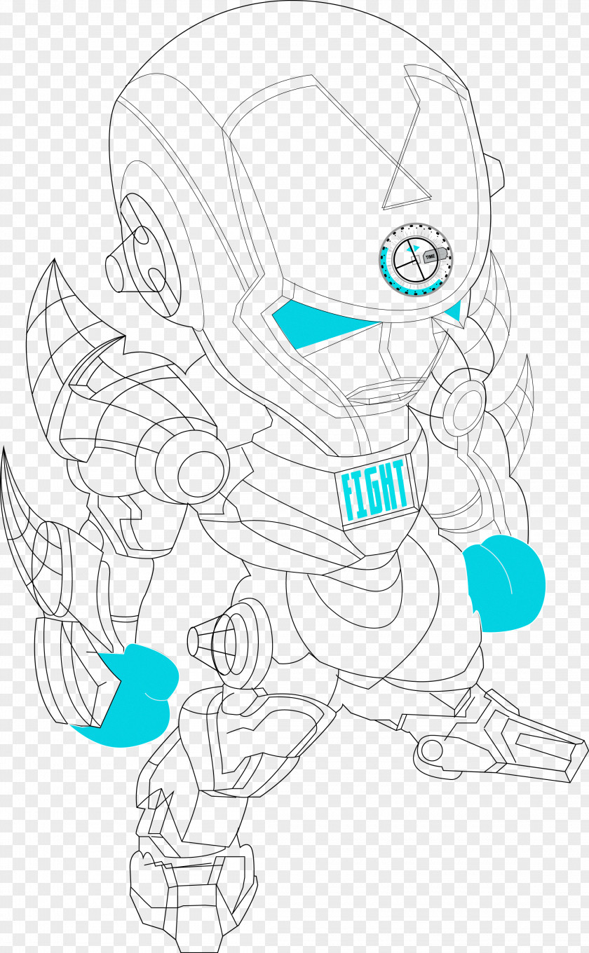 Line Iron Man Edwin Jarvis Sketch PNG