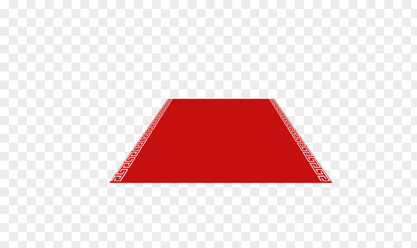Red Carpet Triangle Area Point PNG
