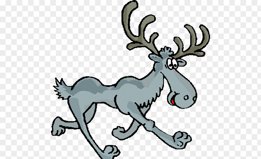 Reindeer Moose Yee-haw Clip Art PNG