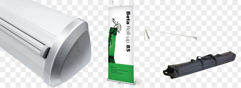 Roll Up Banners Angle PNG