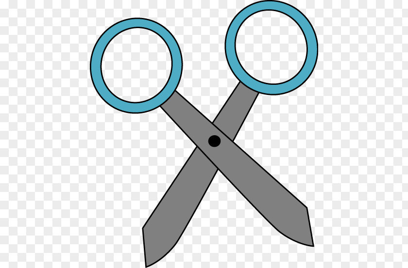 Simple Scissors Cliparts Hair-cutting Shears Clip Art PNG
