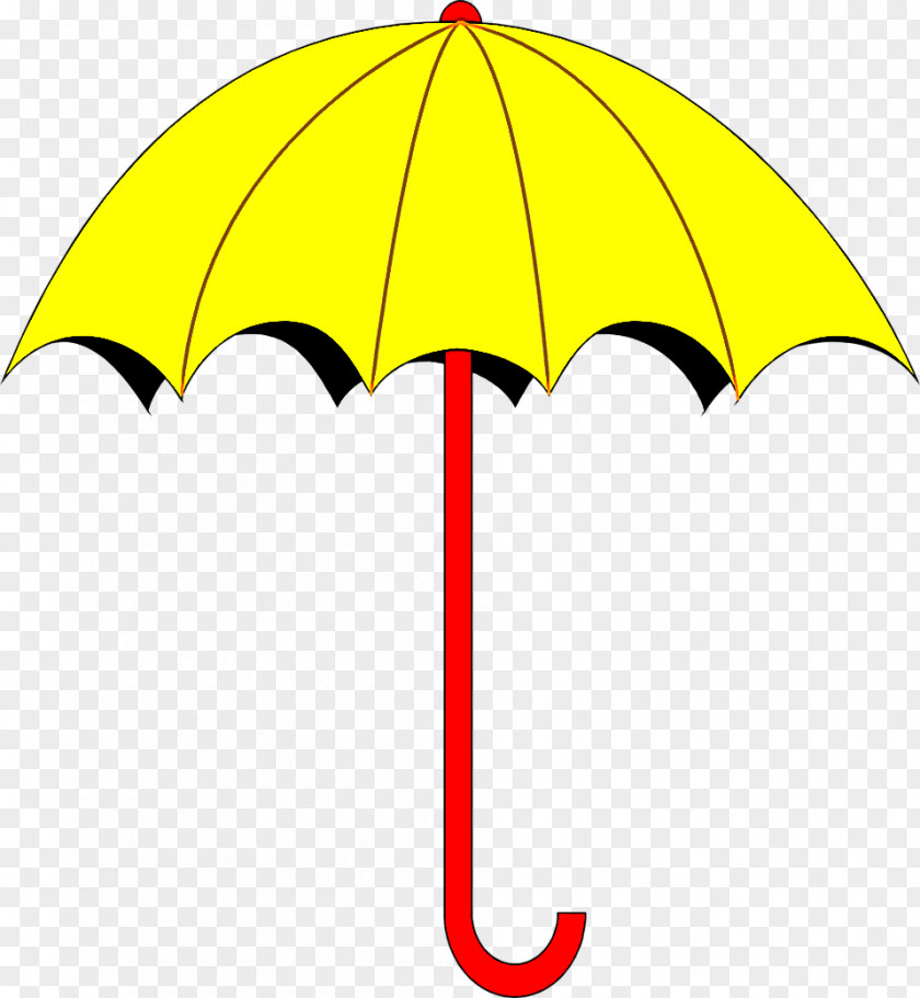 Umbrella Yellow Leaf PNG