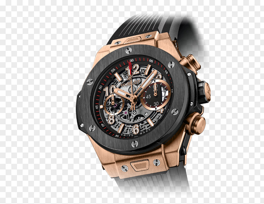 Watch Hublot Strap Chronograph Luxury PNG