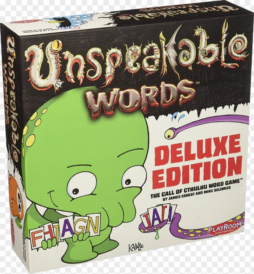 Word Unspeakable Words Boggle Call Of Cthulhu: The Card Game Fightin' PNG