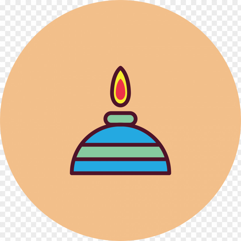 Blue Cartoon Candle Eid Al-Fitr Al-Adha Clip Art PNG