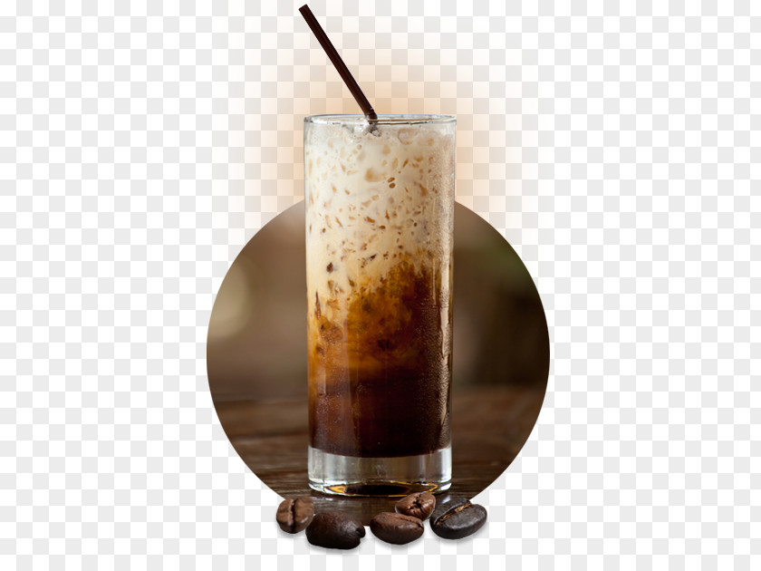 Coffee Iced Cocktail Cafe Fizzy Drinks PNG