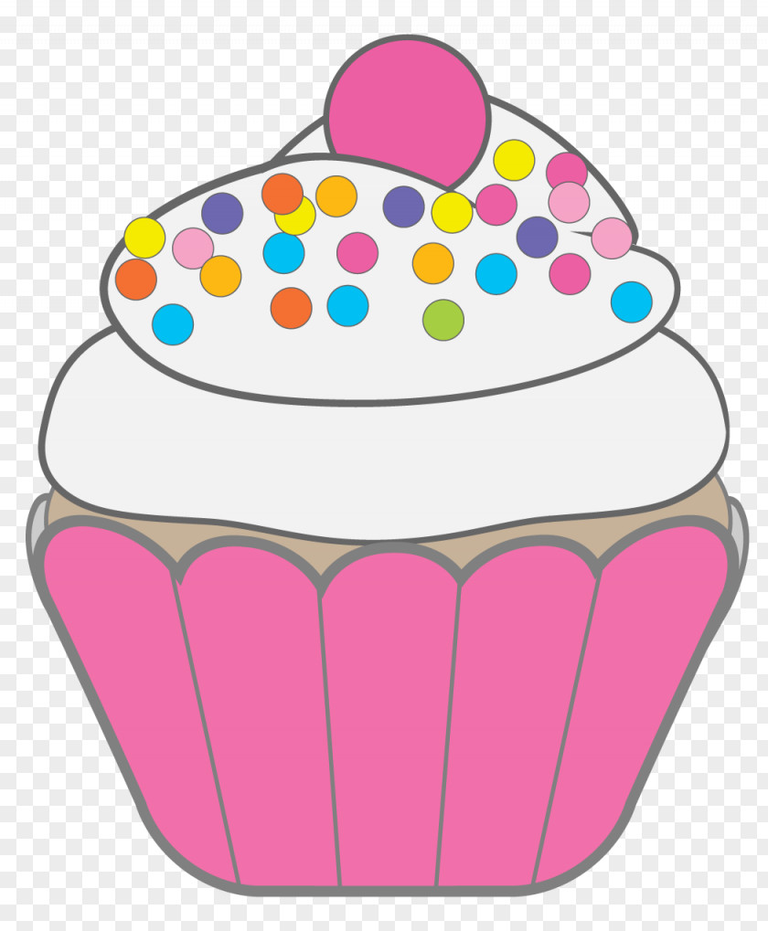Cupcake Graphics Clipart Muffin Birthday Cake Icing Clip Art PNG