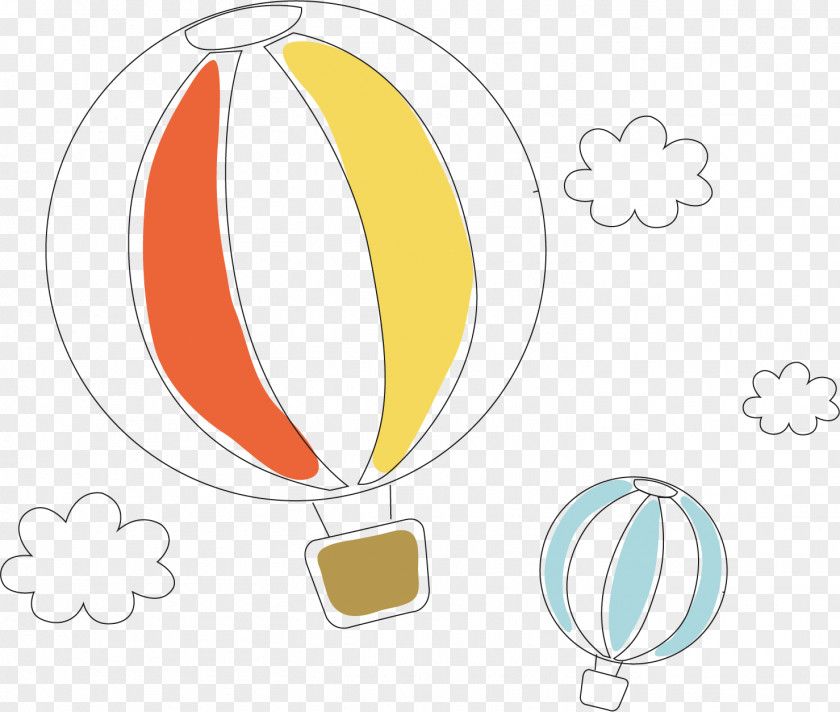 Hot Air Balloon Vector Material Download Clip Art PNG