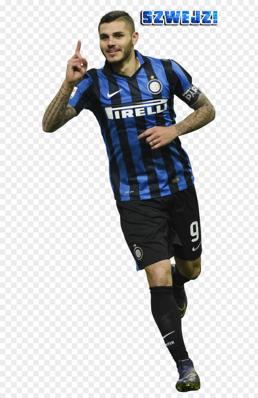 Icardi Game T-shirt Uniform Sport Outerwear PNG