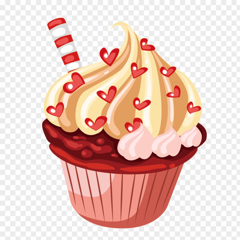 Pastries Cupcake American Muffins Frosting & Icing Birthday Cake PNG