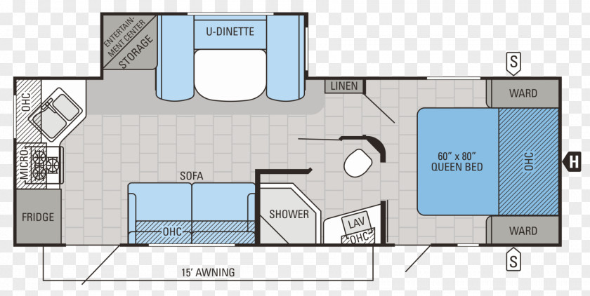 Three Rooms And Two Floor Plan Campervans Caravan Jayco, Inc. Manteca Trailer & Motorhome, LLC. PNG