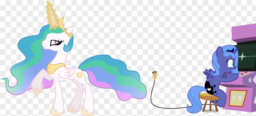 Arcade Machine Vector Scootaloo Princess Luna Sweetie Belle Rainbow Dash PNG