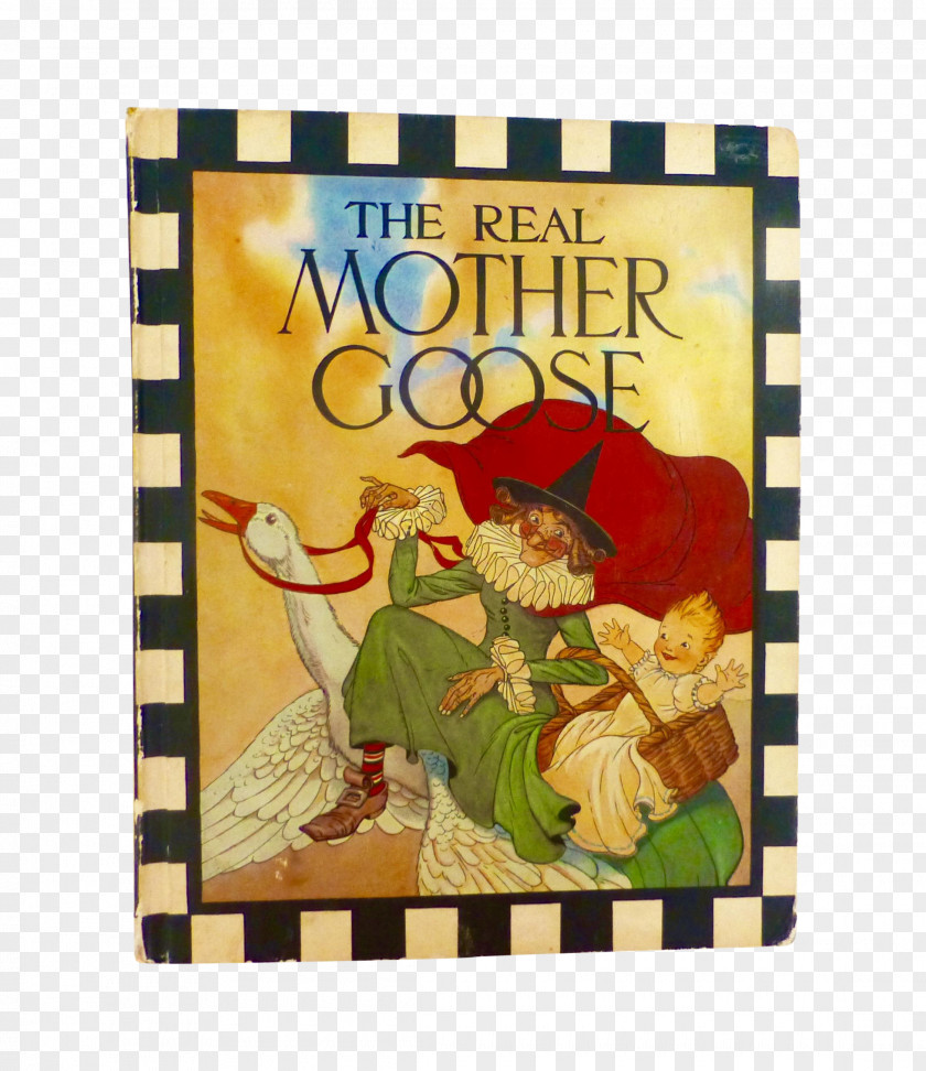 Book The Real Mother Goose Hardcover Family And Her Goslings PNG