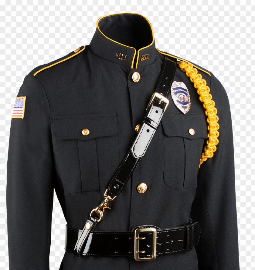 Holster Sam Browne Belt Dress Uniform Police Officer Colour Guard PNG