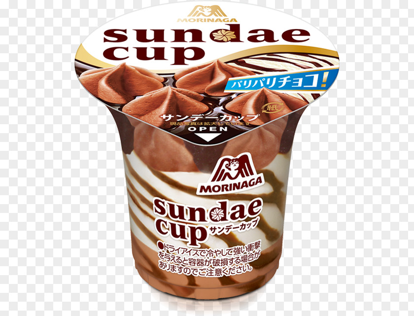 Ice Cream Sundae Morinaga & Company Flavor Chocolate PNG