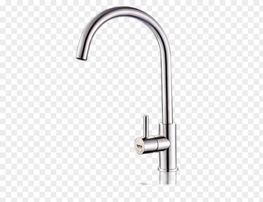 Classic Stainless Steel Kitchen Faucet Hot And Cold Tap Valve Sink PNG