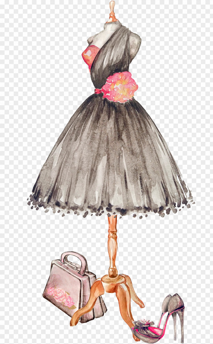 Dresses Chanel Fashion Clip Art PNG