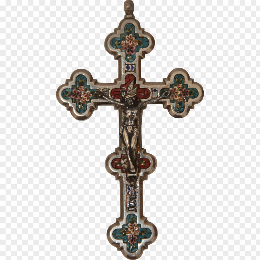 Handwork Crucifix Christian Cross Christianity Rosary PNG