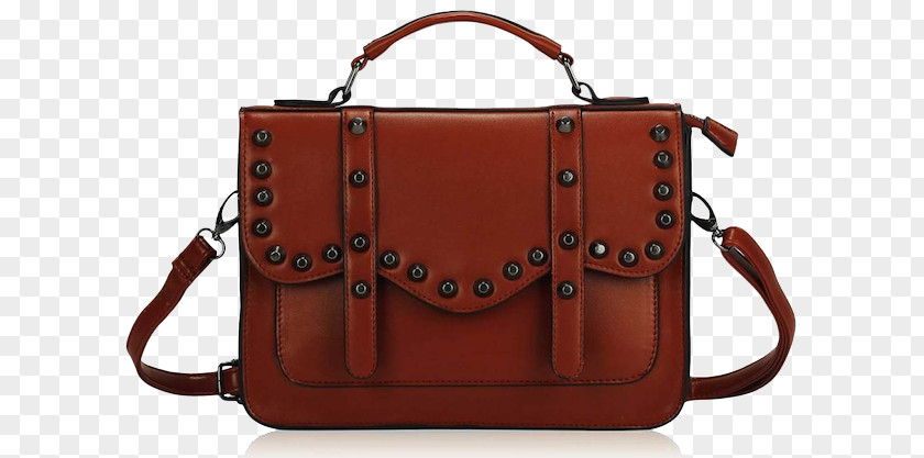 Retro Objects Handbag Satchel Leather Strap PNG