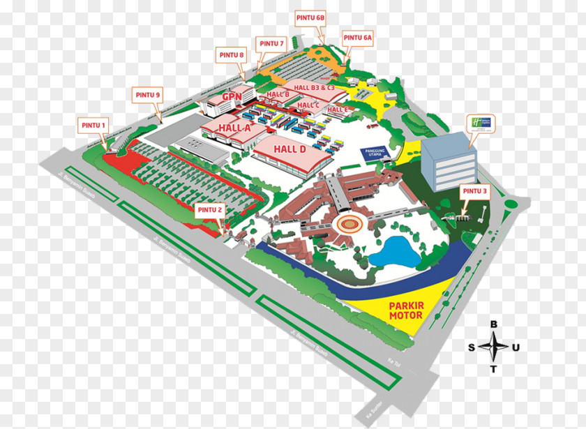 Arena PRJ Kemayoran 2018 Jakarta Fair Parking JIExpo Pintu 8Others Gambir Expo PNG