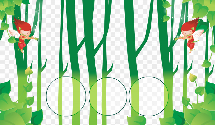 Bamboo Frame Bamboe Picture Icon PNG