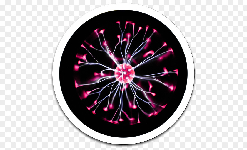 Chemical Substance Wildflower Neon Circle PNG