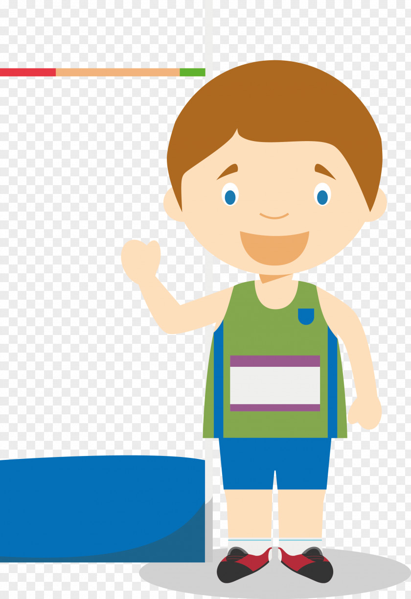 Child Athlete Material Sport Track And Field Athletics Illustration PNG