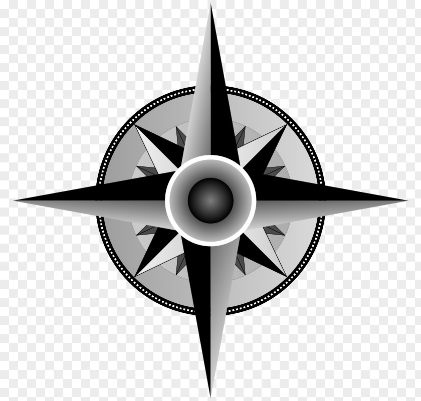 Compass Rose Cliparts T-shirt North Clip Art PNG