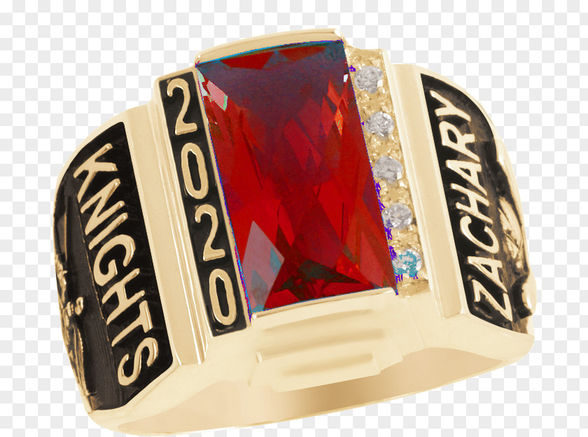 Graduation Ring Ruby Brand PNG