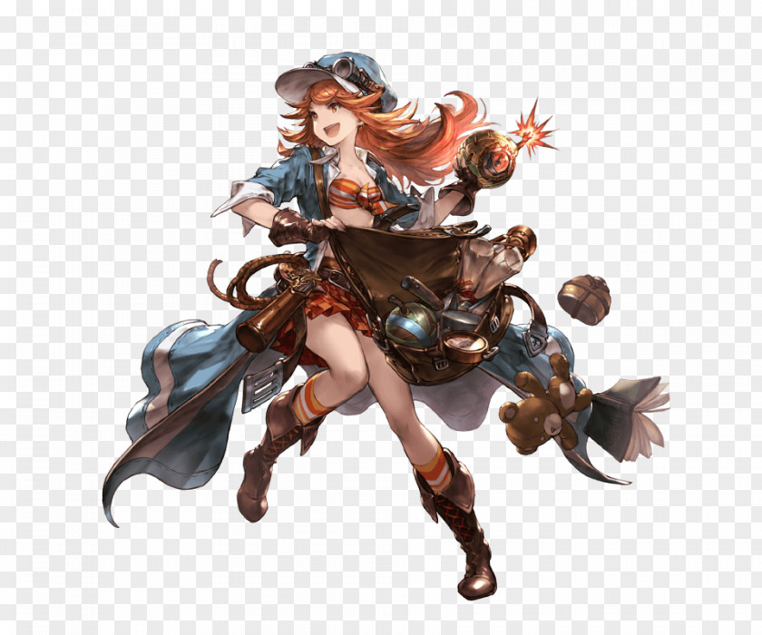 Granblue Fantasy Concept Art Museum Character PNG
