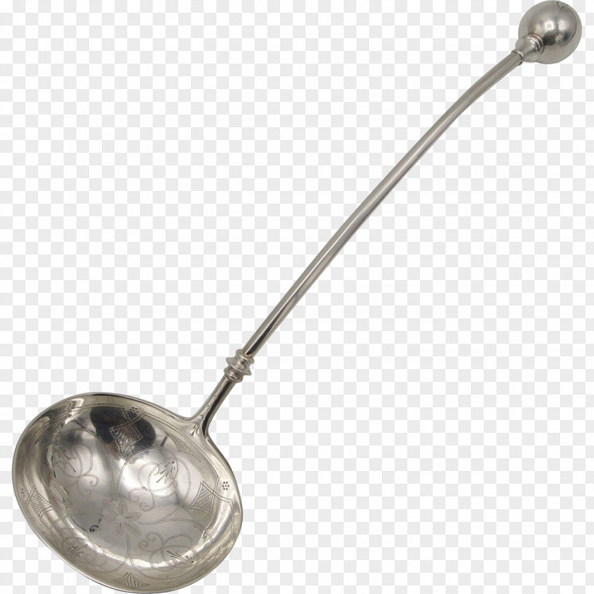 Ladle Cutlery Kitchen Utensil Spoon Tableware Silver PNG