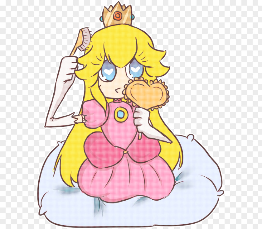 Peach Princess Clip Art PNG