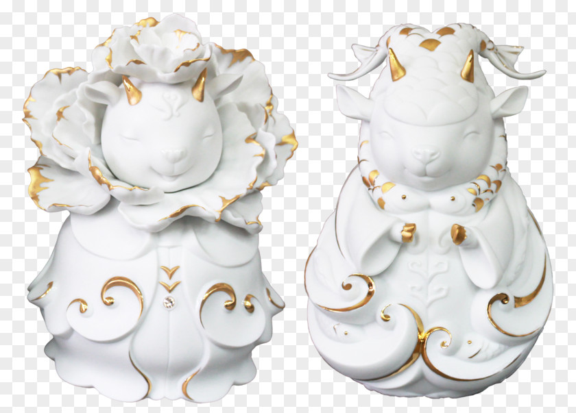 Wedding Ceramic Figurine Ceremony Supply Porcelain PNG