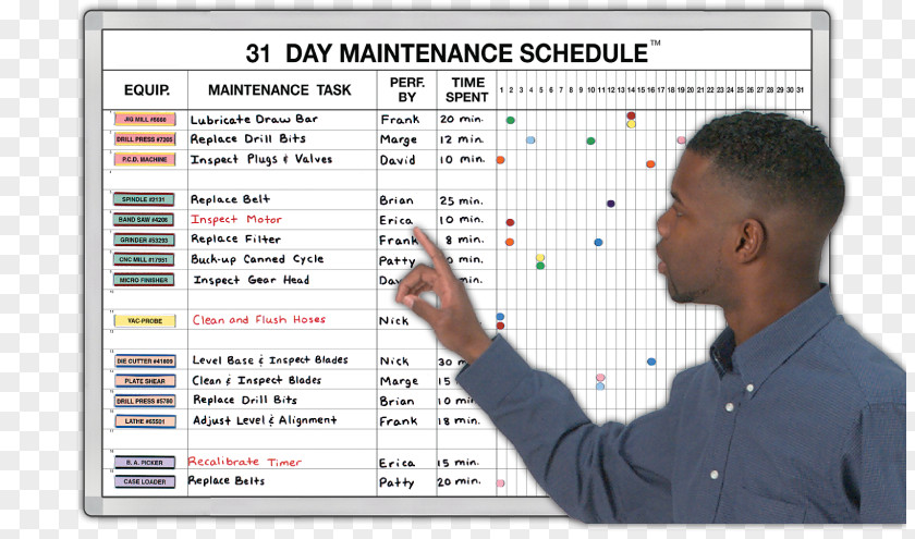 2016 Calendar Cover Preventive Maintenance Planned Management PNG